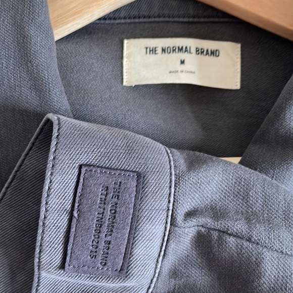 The Normal Brand Comfort Terry Trucker in Steel M - Picture 4 of 4